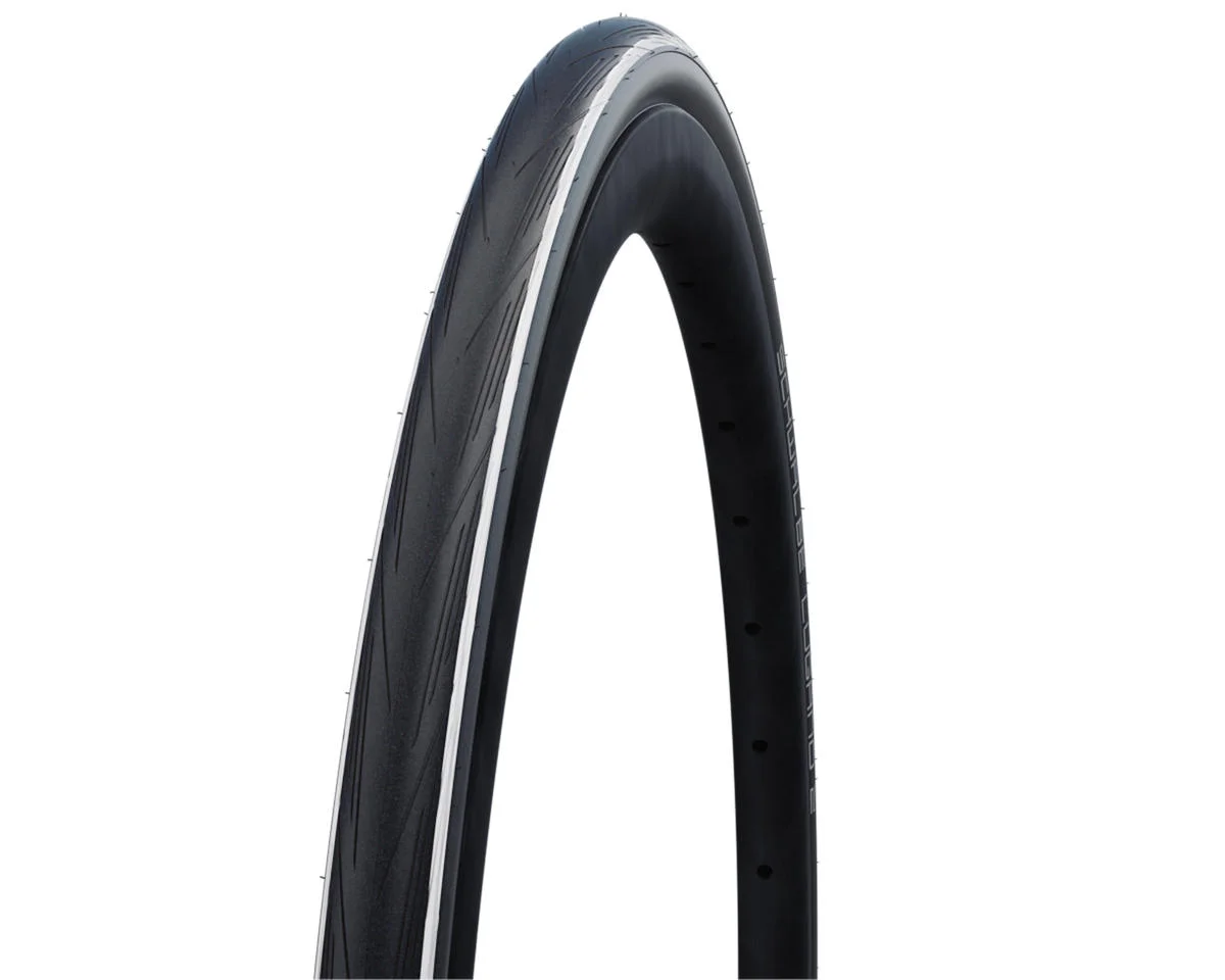 Schwalbe Lugano II Road Tire (White) (700c) (25mm) (Wire) (Silica/K-Guard)